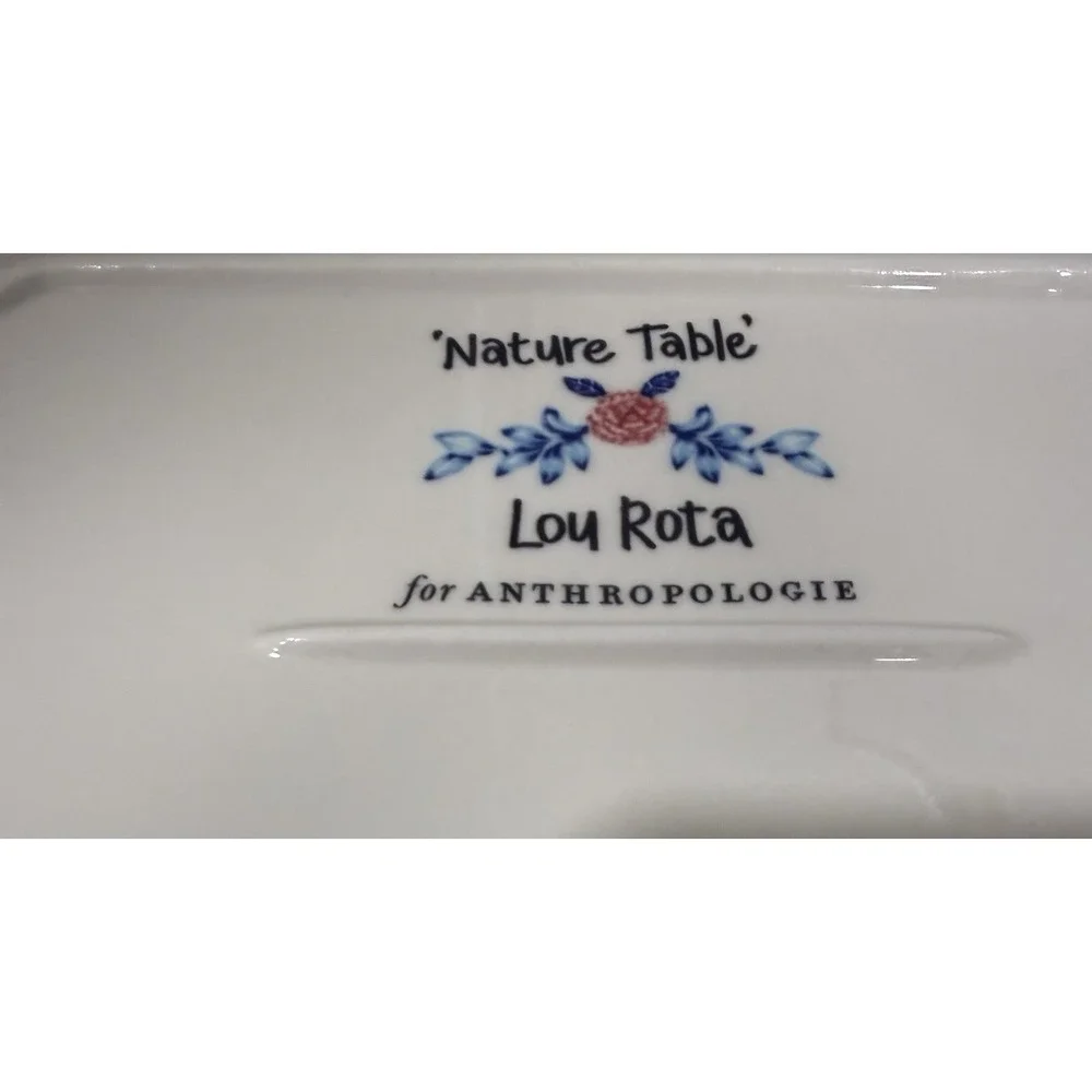 Anthropologie Nature Table Lou Rota Platter Lemur Elephant Flamingo Giraffe